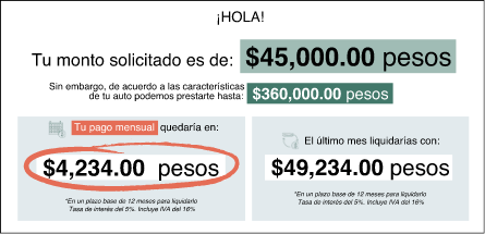 Ejemplo de cotización